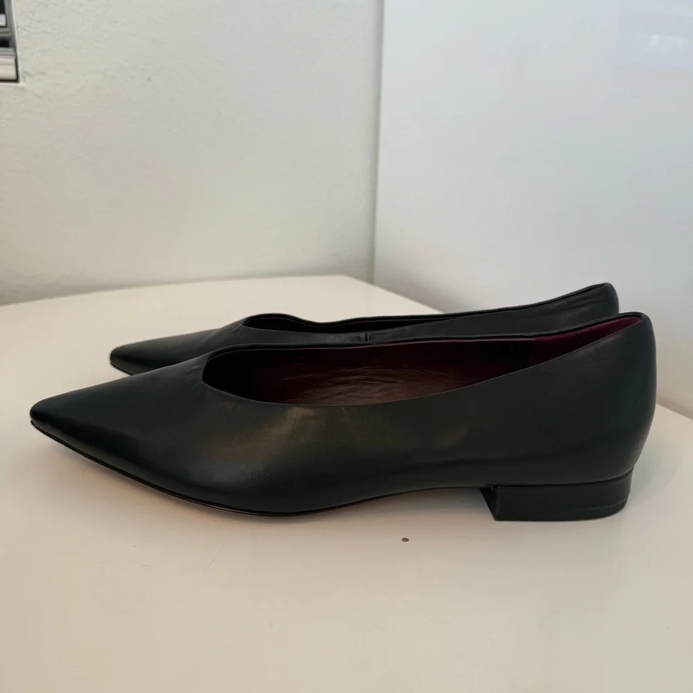 NWOT Vince Isabel Pointed Toe Flat size 8.5 - Picture 7 of 8